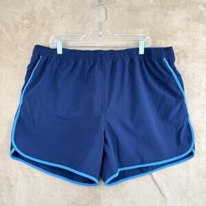 BONOBOS 5" Swim Trunks Shorts Mens XXL Blue Stargazer Throwback Lined‎ Preppy